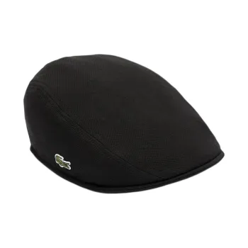 LACOSTE Logo patch Beret Hat