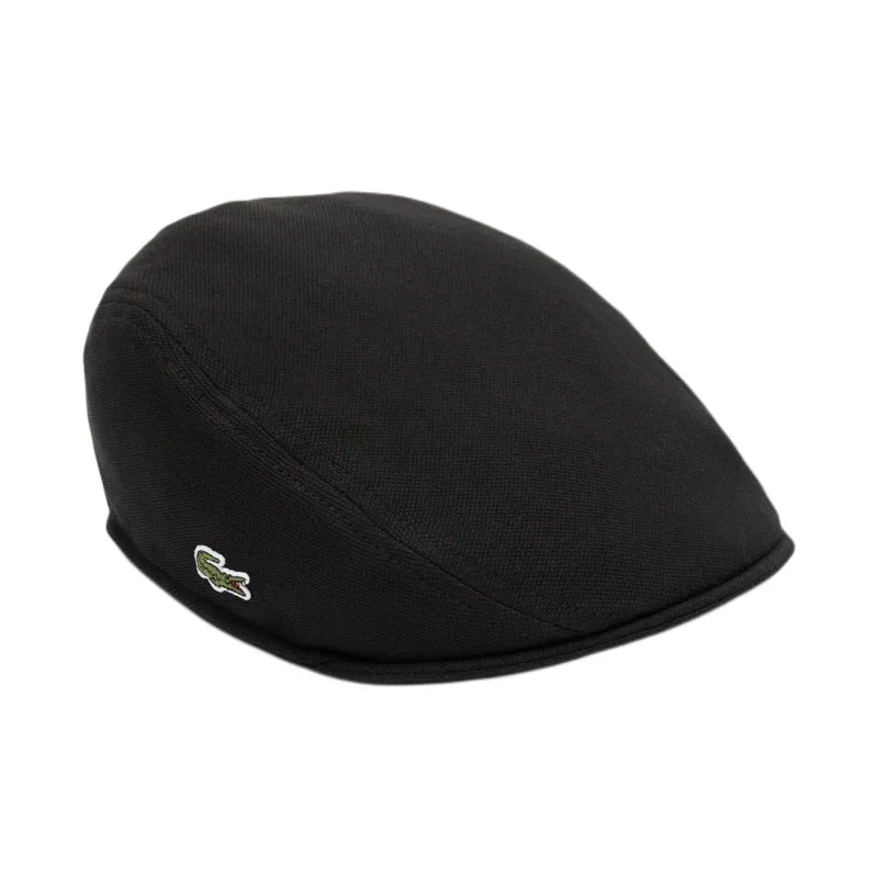 LACOSTE Logo patch Beret Hat-0