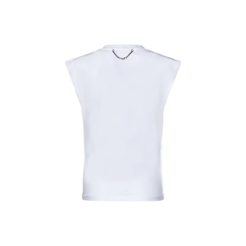 Paco Rabanne Chain Detailed Crewneck Tank Top-1