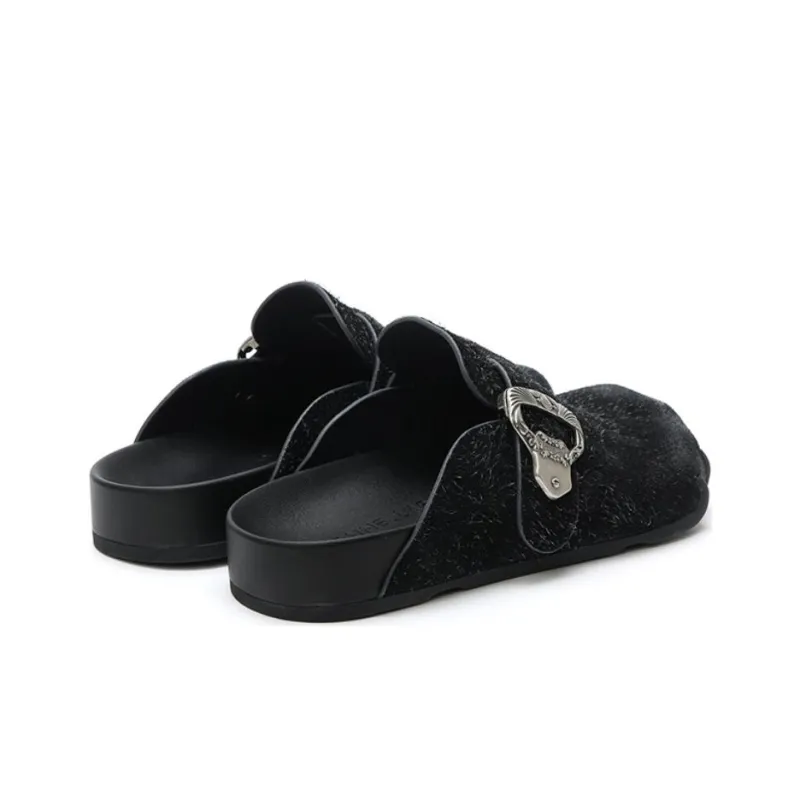 DAPHNE LAB Abrasion-Resistant Slip-Resistant Wrap-toe Slippers Women's-3