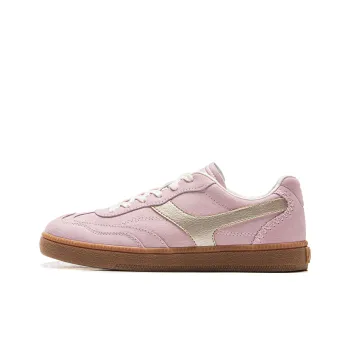 LiNing Wear Resistant Lightweight Balance Low Top Skateboard Shoes Women's Sheer Pink