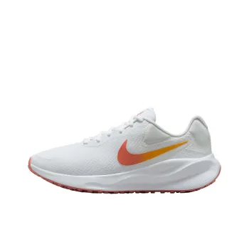 Nike Revolution 7 White University Gold Magic Ember Women's