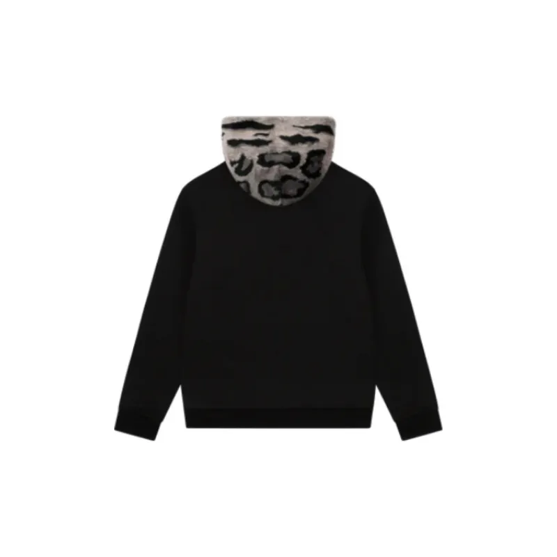 Denim Tears Panther Print Fur Hoodie-1