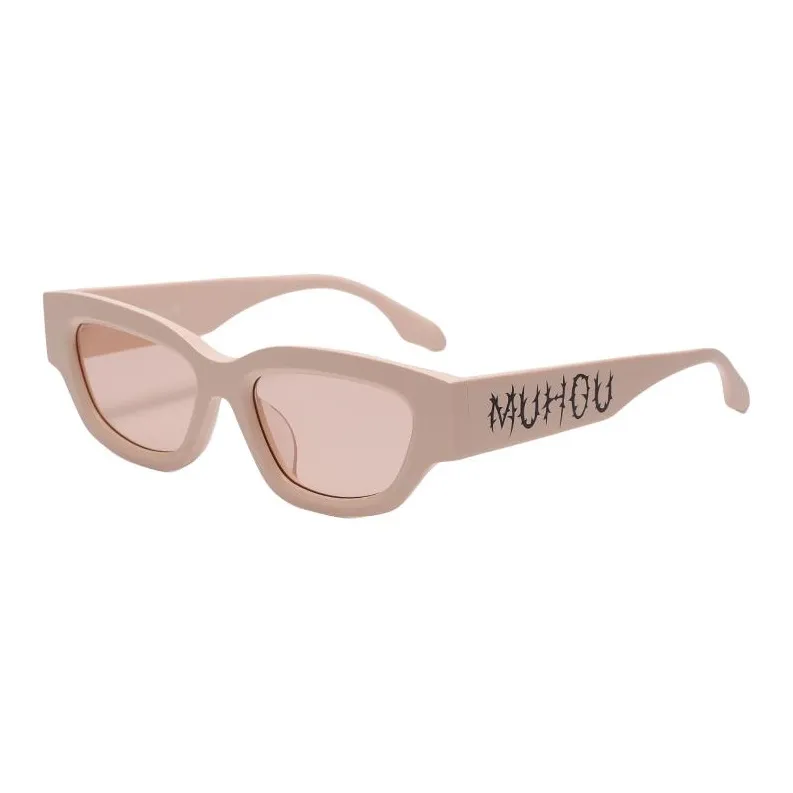 MuHou Plate Frame Square Sunglasses Unisex-2