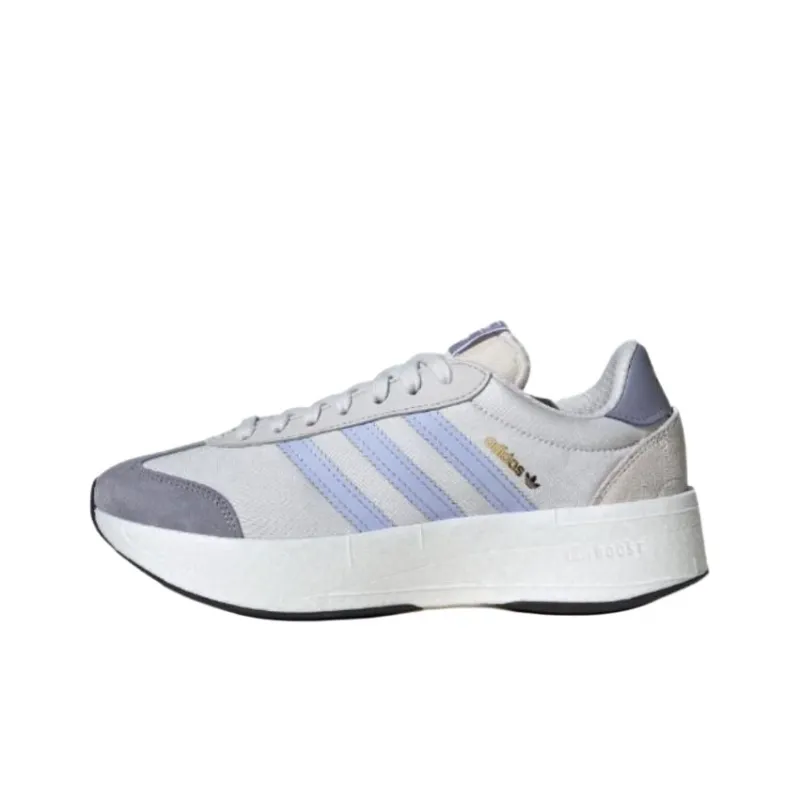 Adidas Originals City Anti-Slip Wear-Resistant Low-Top Casual Shoes Women's Gray-0