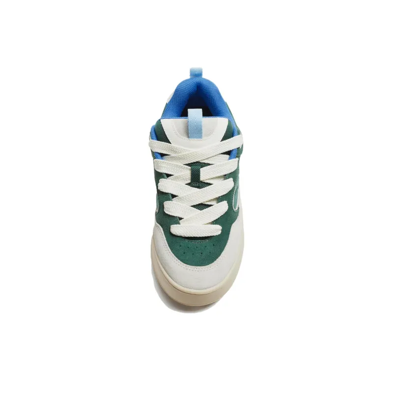 ZARA Low Top Skateboard Shoes Men's Green-2