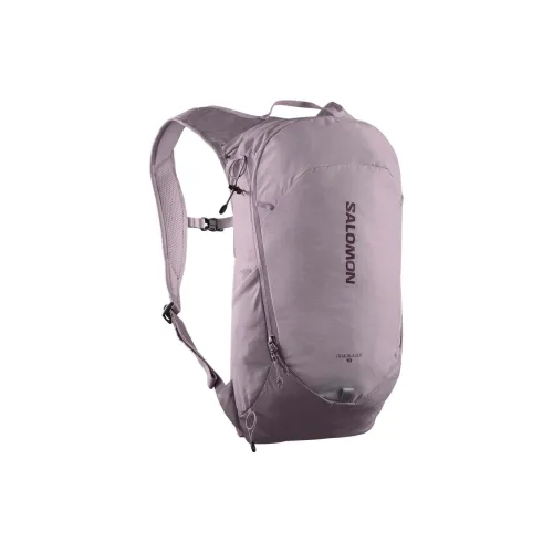 SALOMON Polyamide Outdoor Mountaineering Bag Backpack Unisex Purple