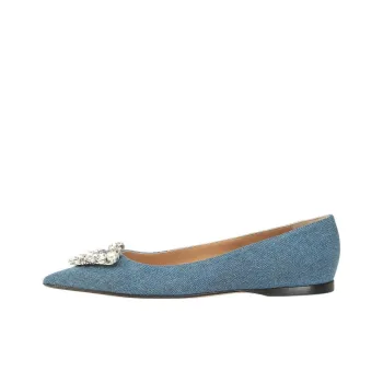 SERGIO ROSSI Godiva Casual Single Shoes Women's Blue
