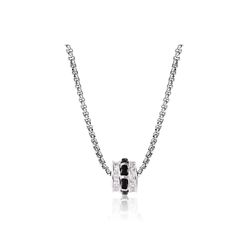 FOREVER MELODY 999 Fine Silver Necklaces Men's-0