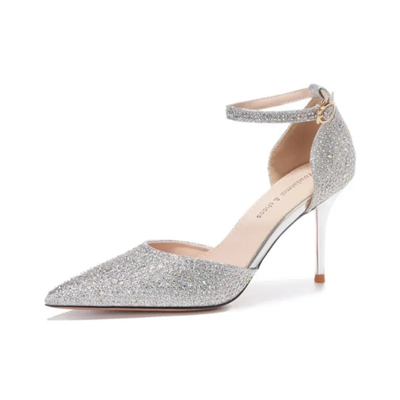 Than Than Me Slim Heel High Heels Women's-0