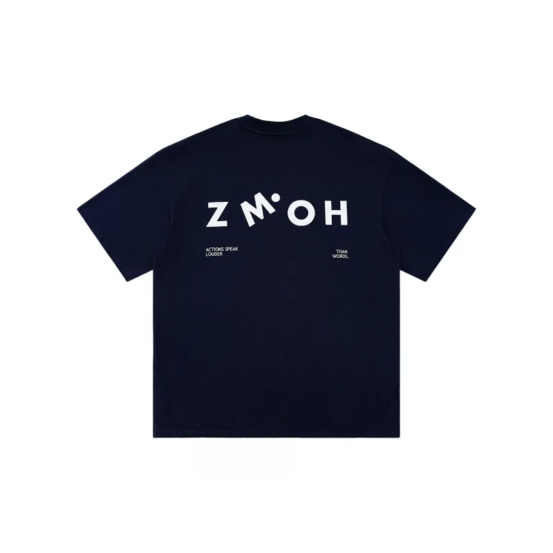 ZMOH Short Sleeved T Shirt Unisex Couple's-5