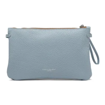 GIANNI CHIARINI Leather Clutches Crossbody Bag Shoulder Bag Women's Blue