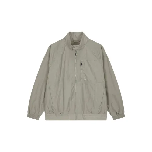 CALVIN KLEIN Jackets Coats Men's Beige Khaki