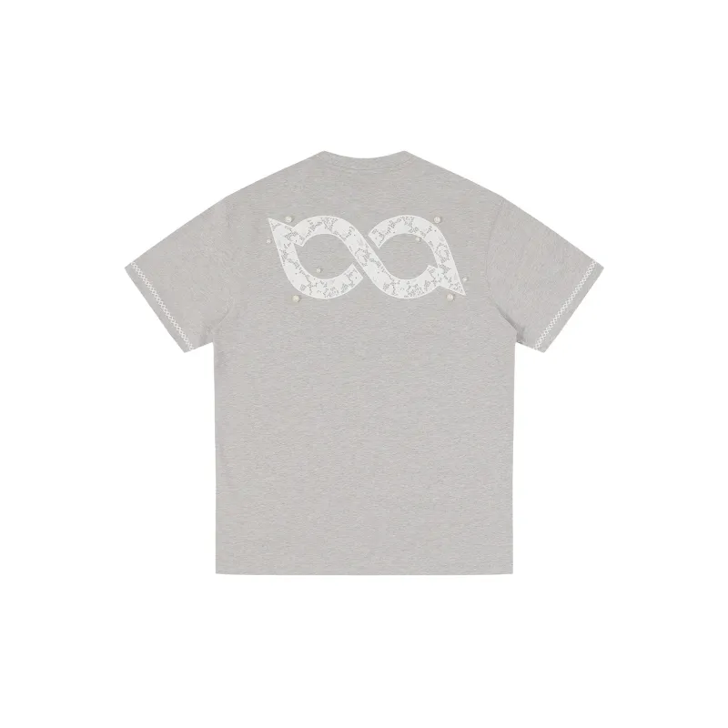 BIPOLAR Summer Men's American Vintage Hip Hop Street Style Trendy Loose Fit 100% Cotton T Shirt Unisex-2