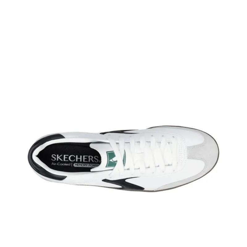 Skechers Court Classics Anti Slip Wear Resistant Low Top Skateboard Shoes Men's Gray-2