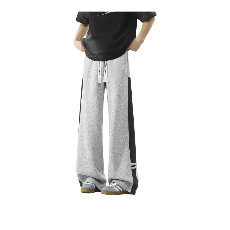 FAKE VINTAGE Knitted Sports Pants Unisex-11