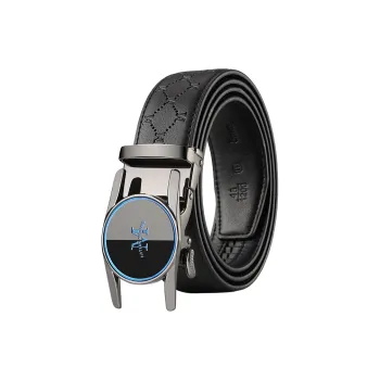 15 MINS Cow Leather Belts Men's 3.5cm