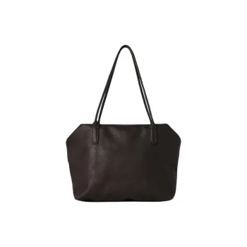 THE ROW Calfskin Tote Bag, Shopping Bag, Shoulder Bag Women's Brown