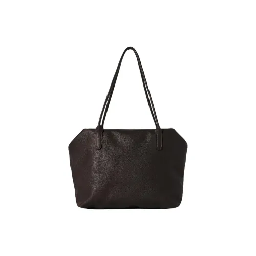 THE ROW Calfskin Tote Bag, Shopping Bag, Shoulder Bag Women's Brown