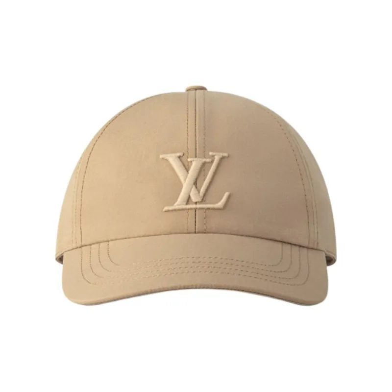 LOUIS VUITTON Cotton Baseball Caps Men's Camel-0