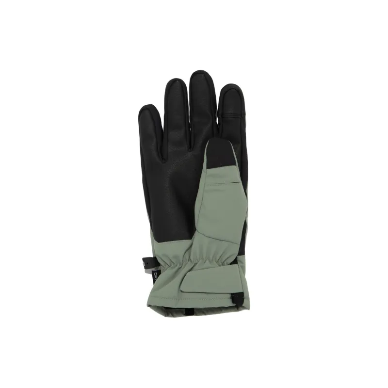 THE NORTH FACE Polyester Nylon Polyurethane Synthetic Leather Sports Gloves Men's Green-1