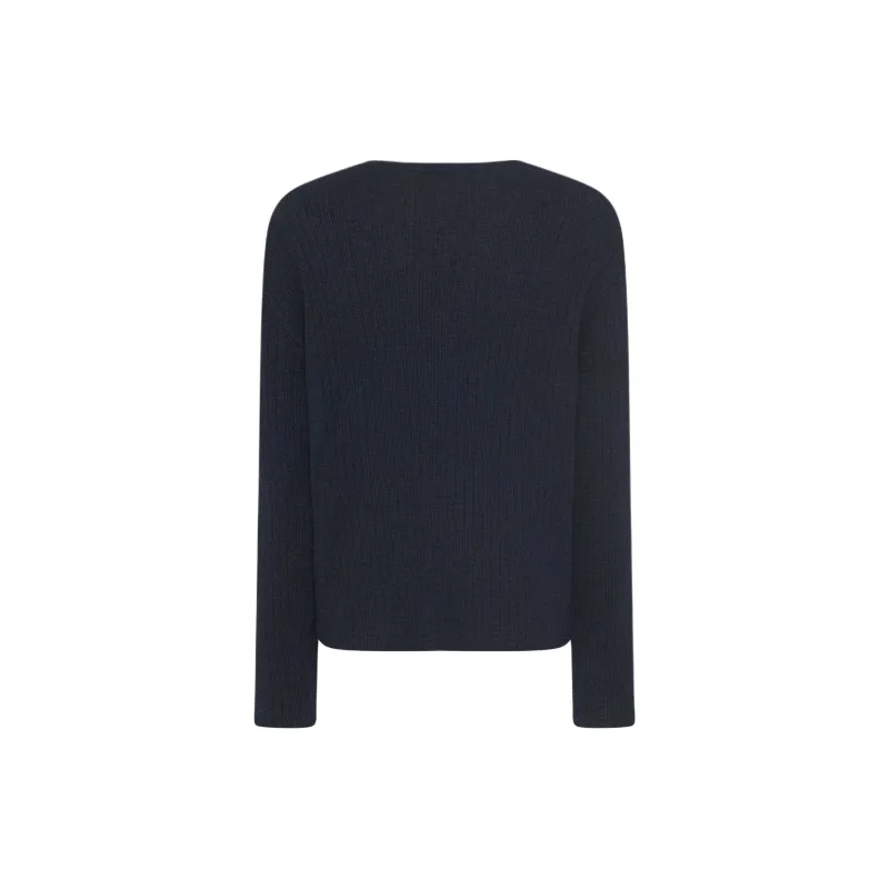 THE ROW Mielo Ribbed Long sleeve Sweater-1