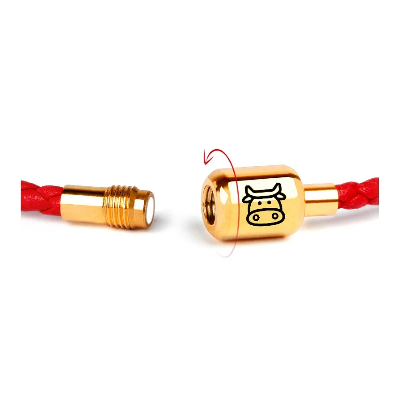 HUIYU Cow Leather Bracelets Unisex-2