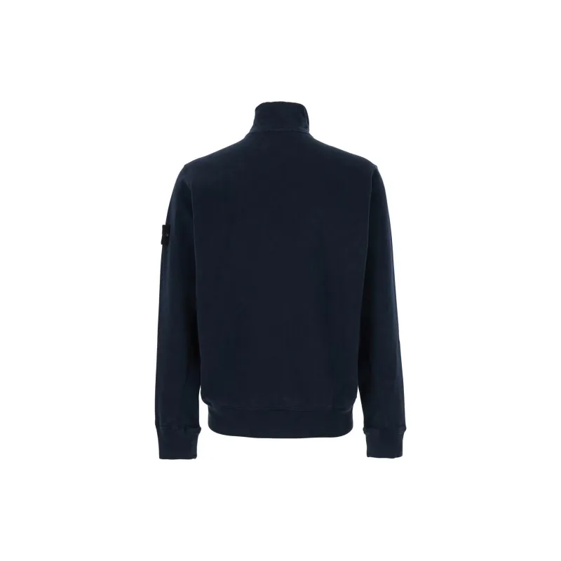 STONE ISLAND Compass Badge Zipped Sweatshirt-1