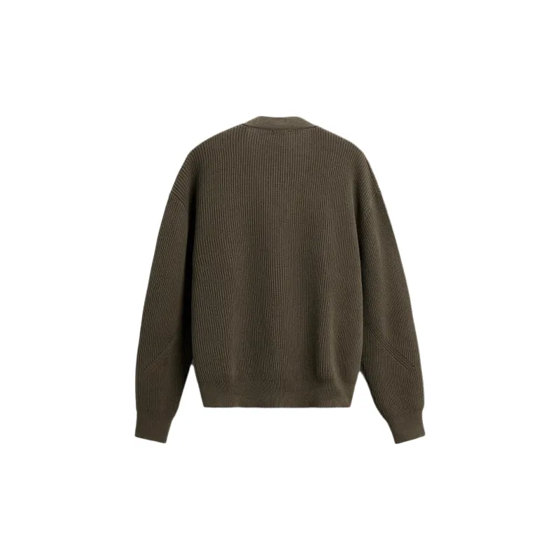 ZARA Sweaters Men Khaki-1