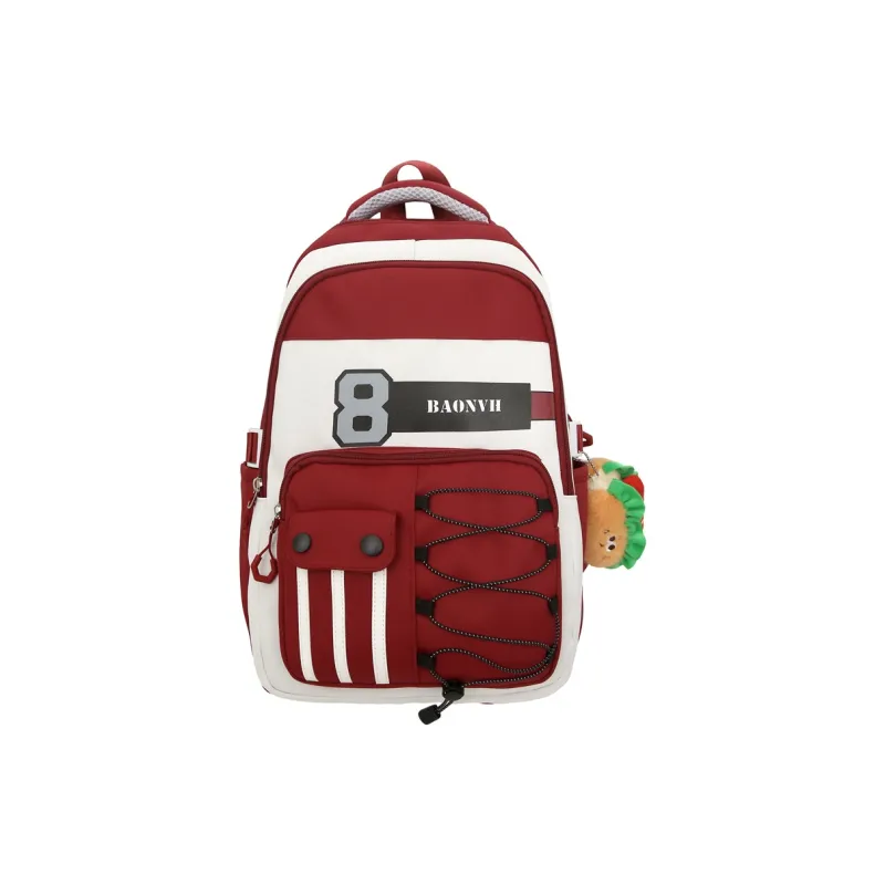 PINK·LAND Nylon Backpack Regular Unisex Multicolor-7