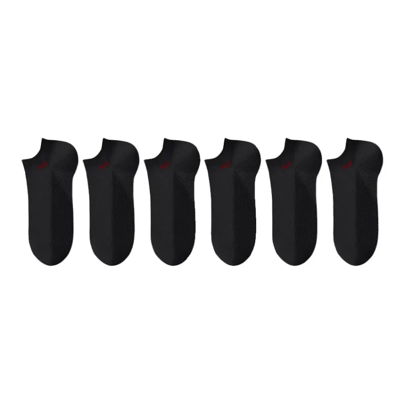 MIIOW Cool One Summer Series Ankle Socks Men's 6 Pack-10