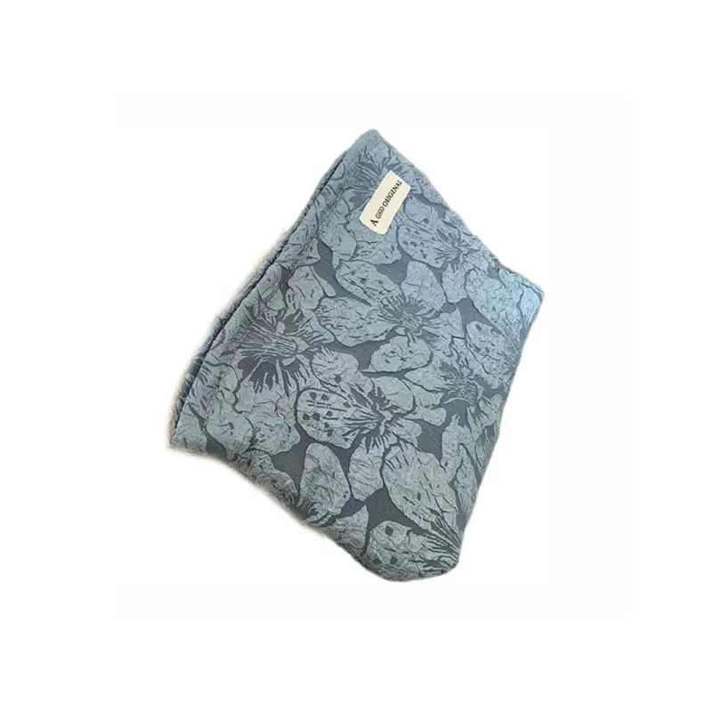 Boniu Jacquard Makeup Bag Regular Women's Black/White/Champagne/Lake Blue-10