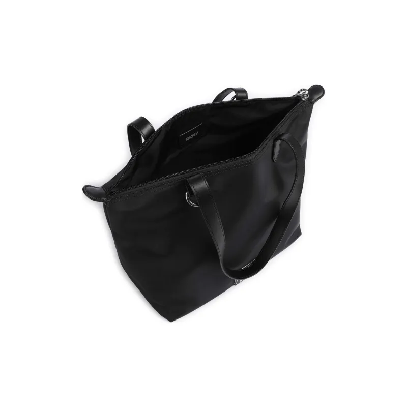 DKNY Nylon Tote Bag Shopping Bag Handbag Shoulder Bag Women's Black-3