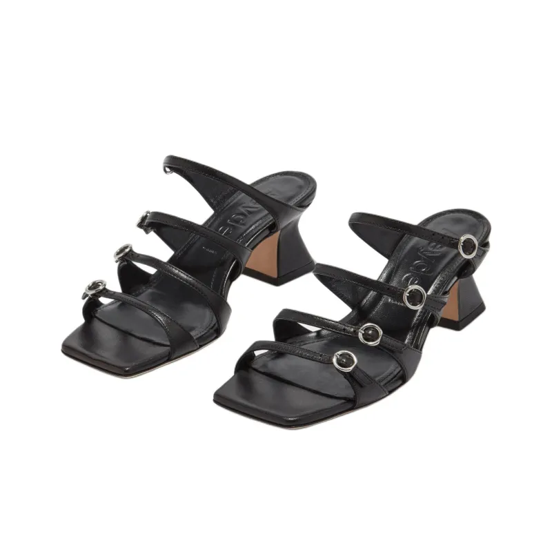 Aeyde Slide Slippers 5.5cm Women's Black-2