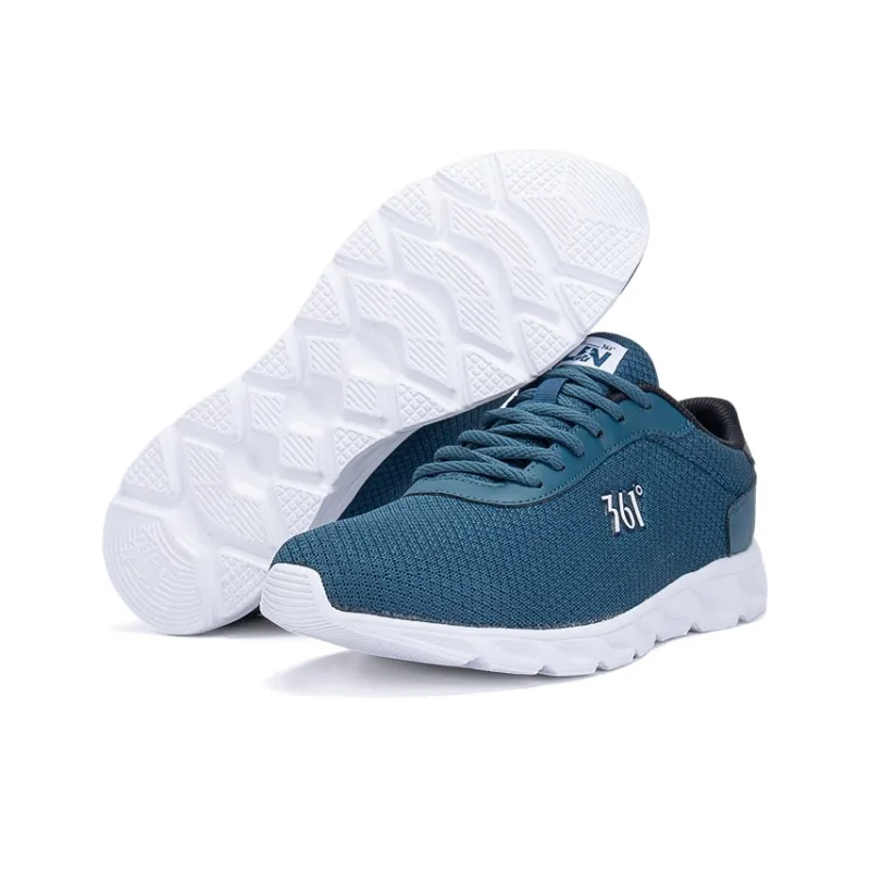 361° Cushioning, Breathable, Lightweight Low Top Casual Running Shoes Men's Dark Blue Raven-5