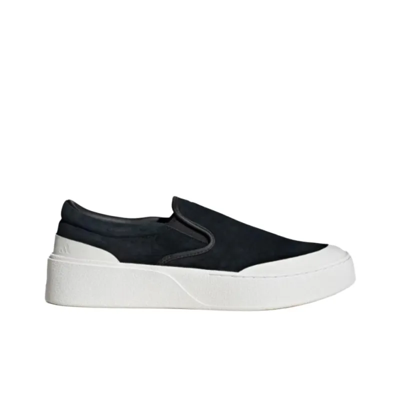 Adidas Labcourt Anti-Slip Wear-Resistant Low-Top Skateboard Shoes Unisex Black Bright White Light Gold-1