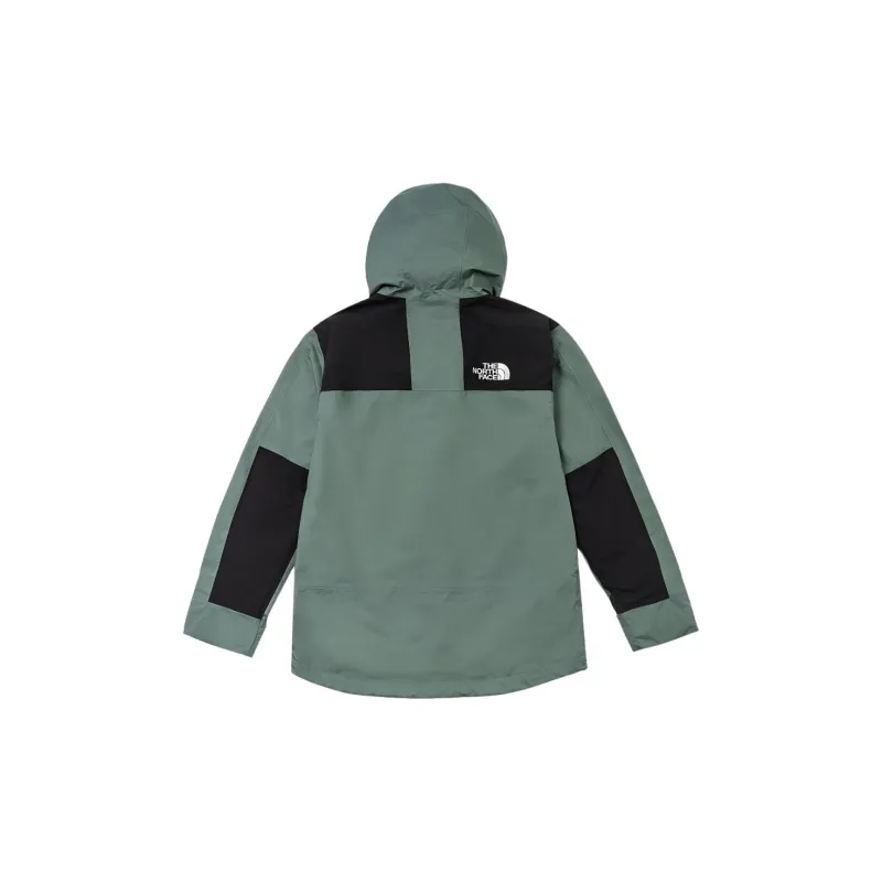 THE NORTH FACE City Outdoor Collection REIGN On Water-Resistant Windbreaker Jacket Men's Duck Green-2