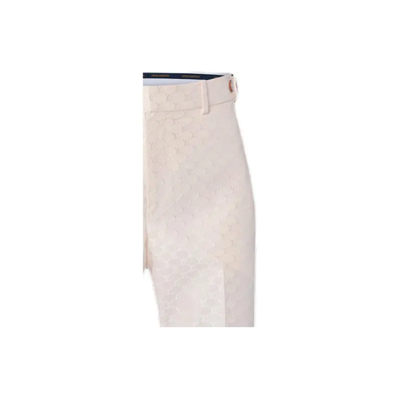 LOUIS VUITTON SS24 Casual Pants Men's Beige-2
