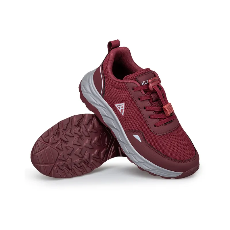 Recreation Anti-Slip And Wear-Resistant Breathable Low-Top Casual Shoes Women's Maroon-4