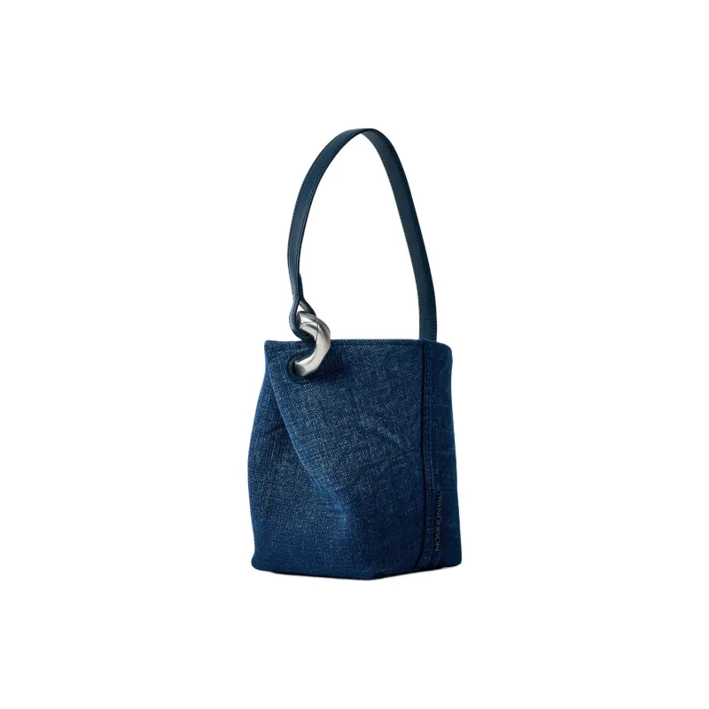 JW Anderson Small Jwa Corner Logo Plaque Bucket Bag-1