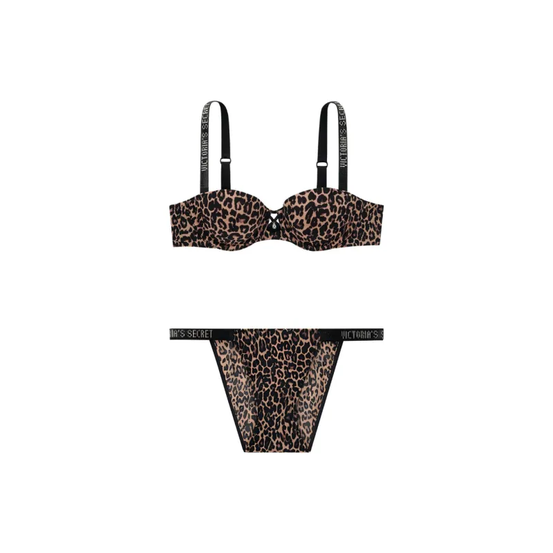 Victoria's Secret Underwear Set Women's Leopard Print-0