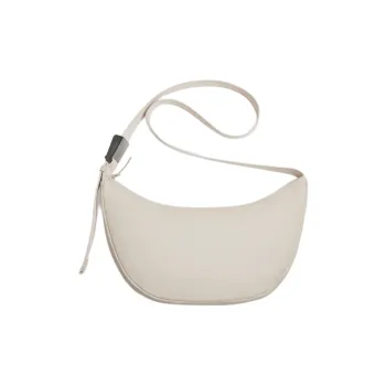 ZARA Polyurethane Shoulder Bag Crossbody Bag Mini Men's Pearl Gray
