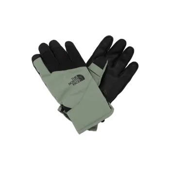 THE NORTH FACE Polyester Nylon Polyurethane Synthetic Leather Sports Gloves Men's Green
