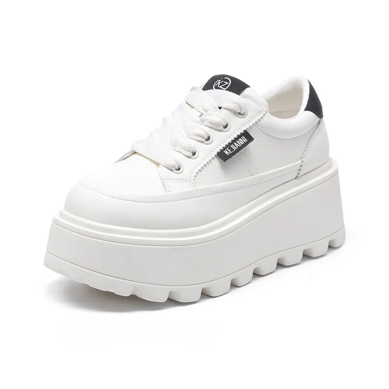 KEJIANNI Cushioned Wear-Resistant Lightweight Moisture-Wicking Low-Top Skateboard Shoes Women's-0