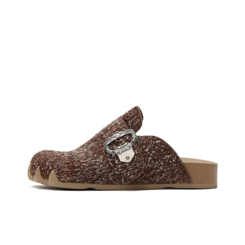 DAPHNE LAB Abrasion-Resistant Slip-Resistant Wrap-toe Slippers Women's-4
