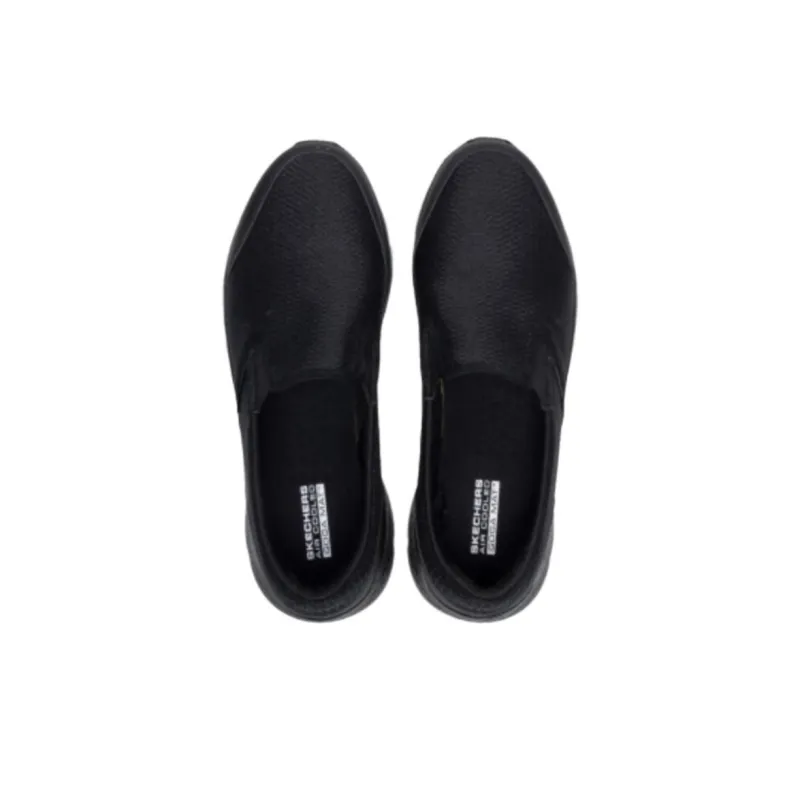 Skechers Go Walk Fle Anti Slip Wear Resistant Low Top Casual Shoes Men's Black-2