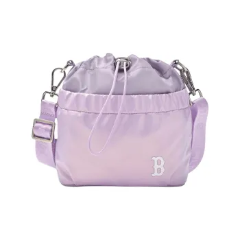 MLB New York Yankees Nylon Bucket Bags Shoulder Bags Mini Women's Purple