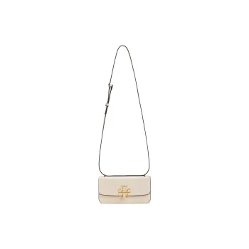 TORY BURCH Eleanor Calfskin Shoulder Bag Crossbody Bag Small Size Women's New Cream