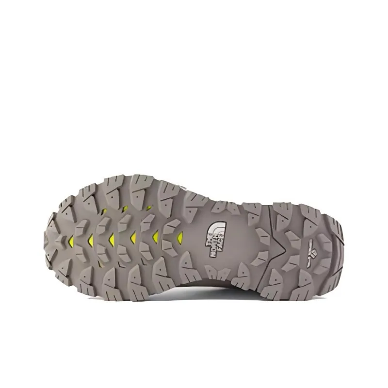THE NORTH FACE Summit Offtrail Wear resistant And Waterproof Low Top Trekking Shoes Men's Moon Shadow Gray-3