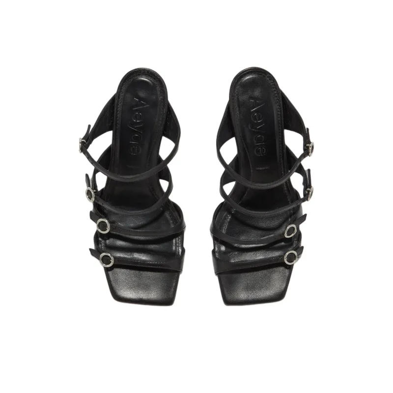 Aeyde Slide Slippers 5.5cm Women's Black-3